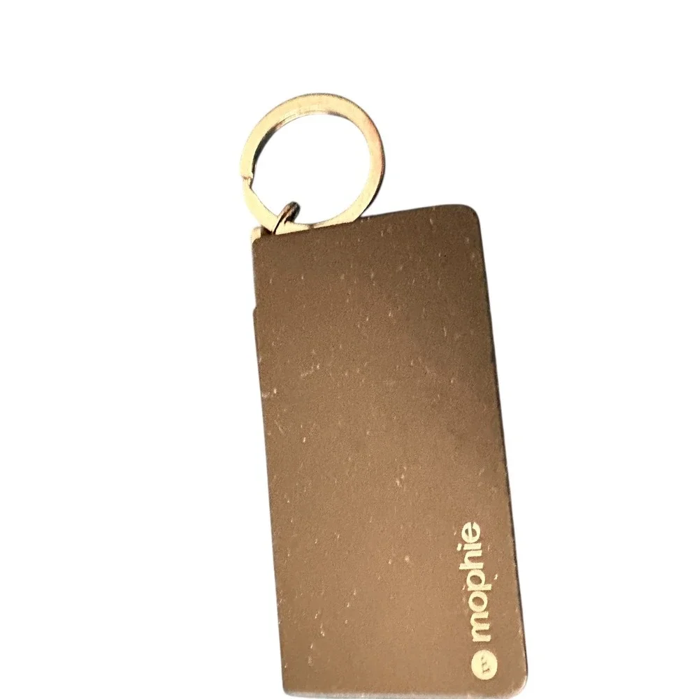 Mophie Power Reserve Ltg Mini‎ Portable Charger Keychain Micro USB Black